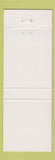 Matchbook Cover - The Dig Retro Rock Show Music Band