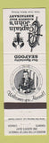 Matchbook Cover - Captain John's Harbour Boat Restaurant Toronto ON