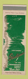 Matchbook Cover - Shalimar Commodore Perry Hotel Toledo OH