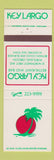 Matchbook Cover - Key Largo Restaurant Bar Portland OR