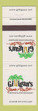 Matchbook Cover - Gilligan's Steamer and Raw Bar Ladson  Beaufort SC