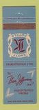 Matchbook Cover - Thomas Jefferson Inn Charlottesville VA WEAR