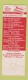 Matchbook Cover - Mueller Climatrol Controls Cooling Heating Milwaukee WI