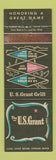 Matchbook Cover - US Grant Hotel San Diego CA WEAR