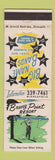 Matchbook Cover - Breezy Point Resort Brainerd MN Ted Weems Jan Garber