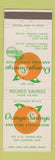 Matchbook Cover - Orange Savings and Loan Orange CA San Clemente