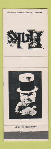 Matchbook Cover - Fink's San Francisco CA restaurant