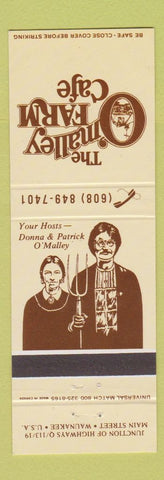 Matchbook Cover - O'Malley Farm Cafe Waunakee WI