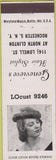 Matchbook Cover - Genevieve's Hair Salon Rochester NY girlie