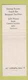 Matchbook Cover - Mount Vernon Inn VA