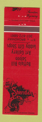 Matchbook Cover - Sheridan Inn Sheridan WY
