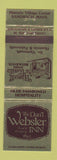 Matchbook Cover - Daniel Webster Inn Sandwich MA WEAR