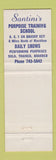 Matchbook Cover - Santini's Dolphin Training Marathon FL Mitzi Flipper TV
