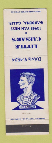 Matchbook Cover - Little Caesar's Restaurant Gardena CA
