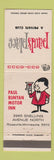 Matchbook Cover - Paul's Place Paul Bunyan Motor Inn Roseville MN