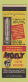 Matchbook Cover - Molly Screw Anchors Reading PA