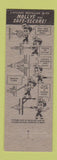 Matchbook Cover - Molly Screw Anchors Reading PA