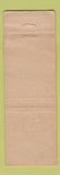 Matchbook Cover - Detroit Golf Club MI WEAR