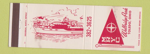 Matchbook Cover - MRYC Yacht Club Walbridge Park Toledo OH WEAR