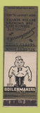 Matchbook Cover - Perdue Boilermakers Southworth's Books West Lafayette IN WEAR
