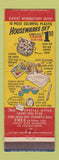 Matchbook Cover Horsewares Set Offer Plastic Bowls Peerless Plastics Chicago IL