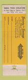 Matchbook Cover - Society for Savings Cleveland OH 1949