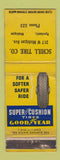 Matchbook Cover - Goodyear Tires Schill Ypsilanti MI WORN
