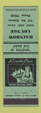 Matchbook Cover - Rainbow Lounge