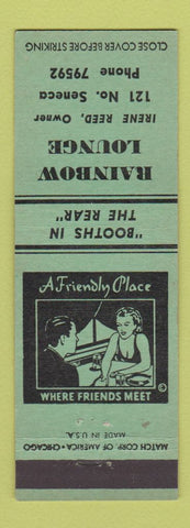 Matchbook Cover - Rainbow Lounge