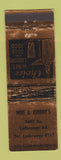 Matchbook Cover - Mike & Johnny's Countryside? IL WEAR