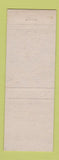 Matchbook Cover - Sanitary Plumbing and Heating