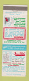 Matchbook Cover - Snow White Electric Chair Company Ossing NY Joke Gag