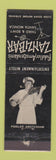 Matchbook Cover - Fiddler Amsterdam's Zanzibar Santa Monica CA WEAR