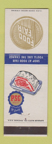 Matchbook Cover - Food Fair Grocery Meat