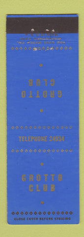 Matchbook Cover - Grotto Club