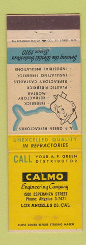 Matchbook Cover - Calmo Engineering Los Angeles CA