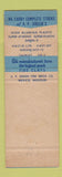Matchbook Cover - Calmo Engineering Los Angeles CA