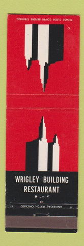 Matchbook Cover - Wrigley Building Restaurant Chicago IL