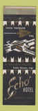 Matchbook Cover - Echo Hotel Edinburg TX WEAR