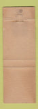 Matchbook Cover - Monsanto Chemical Springfield MA safety WORN