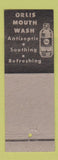 Matchbook Cover - Walgreens Drug Store DD Bean scale dieting