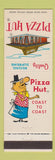 Matchbook Cover - Pizza Hut Restaurant West Springfield MA