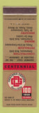 Matchbook Cover - Gardner Denver Construction Petroleum Mining 1959
