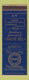 Matchbook Cover - Home Indemnity Insurance New York City 1953