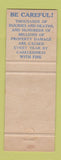 Matchbook Cover - Home Indemnity Insurance New York City 1953