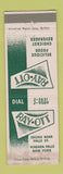 Matchbook Cover - Ray Ott Restaurant Nigara Falls NY WEAR