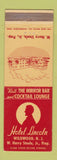 Matchbook Cover - Hotel Lincoln Wildwood NJ