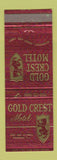 Matchbook Cover - Gold Crest Motel Wildwood NJ