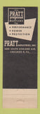 Matchbook Cover - Pratt Mufflers Bobro Newark NJ