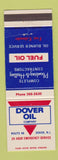 Matchbook Cover - Dover Oil NJ